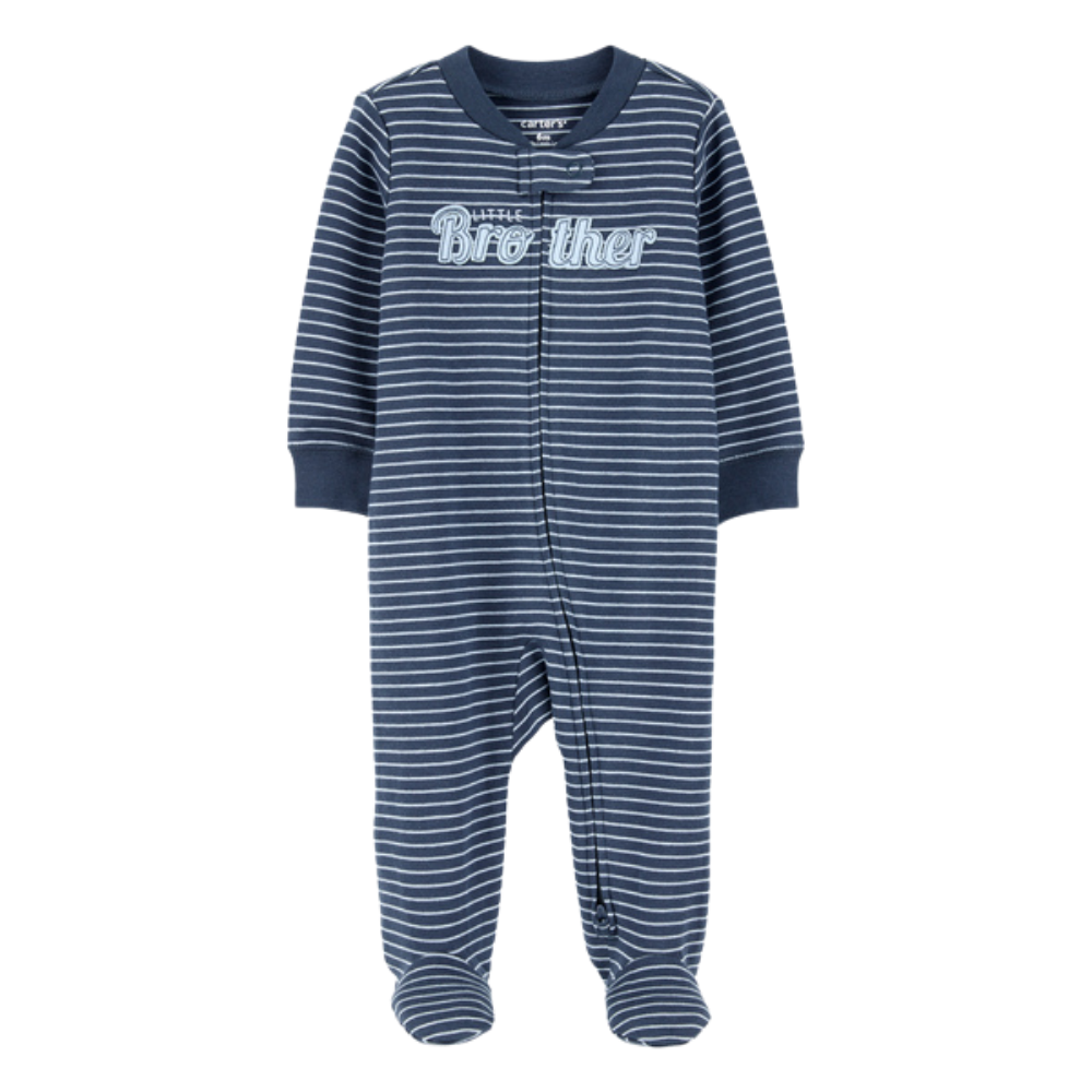Carter's | Pijama de Algodón con Cremallera Bidireccional
