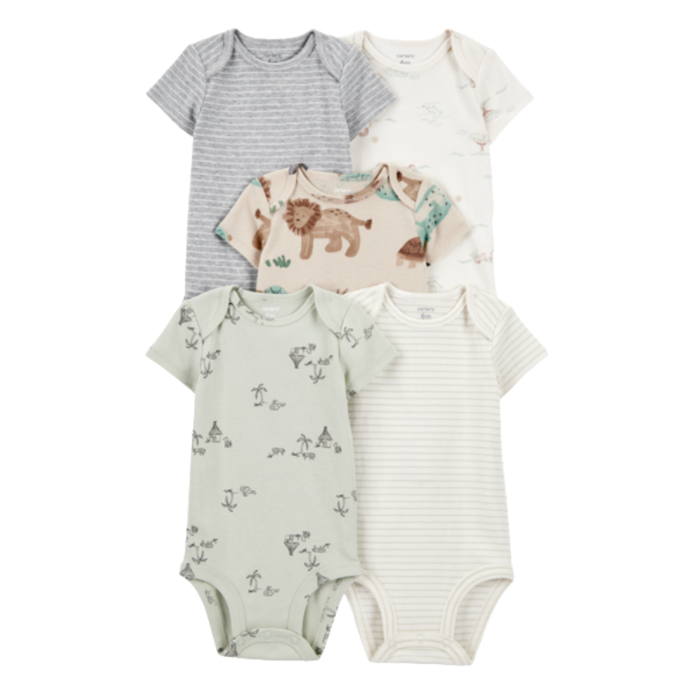 Carter's | Pack de 5 Bodysuits Kids