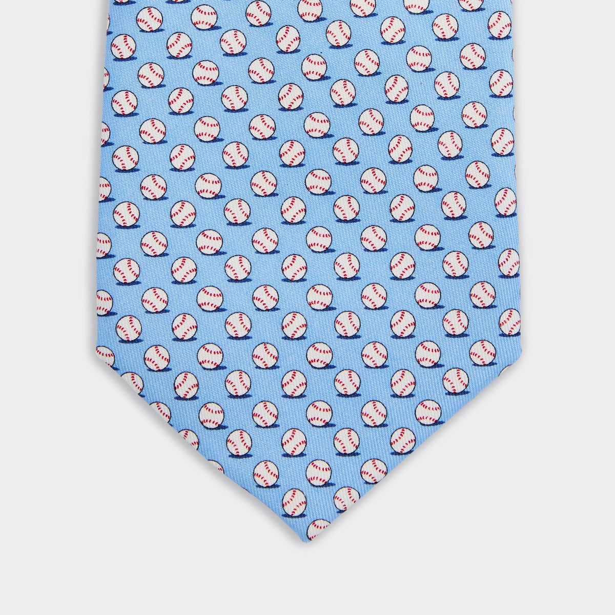 Vineyard Vines | Corbata de seda Micro Baseball Geo para hombre