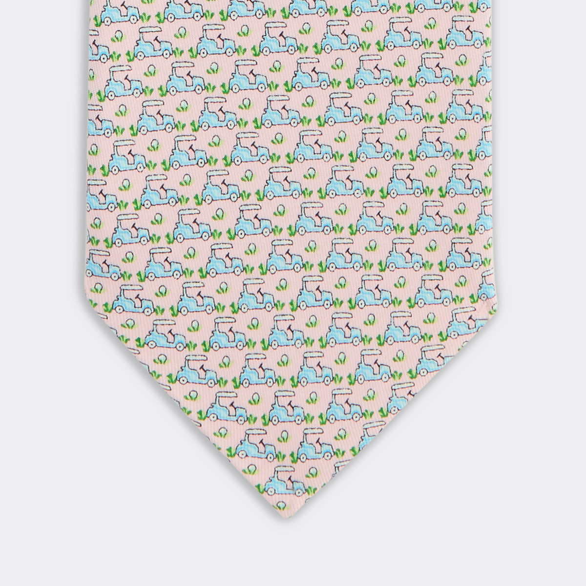 Vineyard Vines | Corbata de seda Mini Golf Carts para hombre