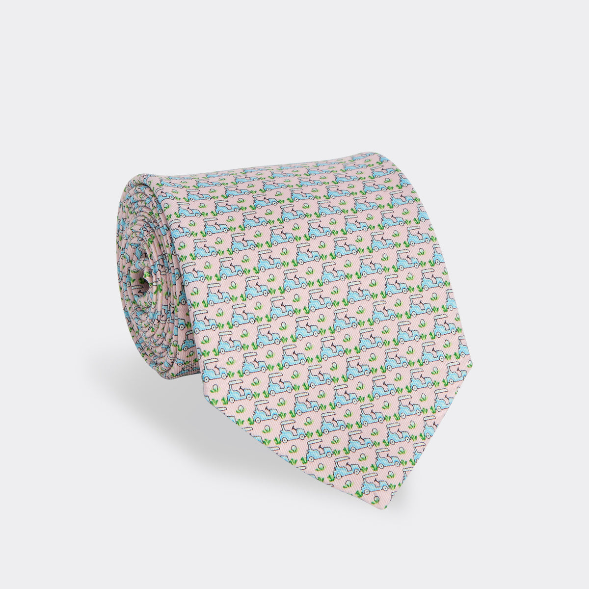 Vineyard Vines | Corbata de seda Mini Golf Carts para hombre