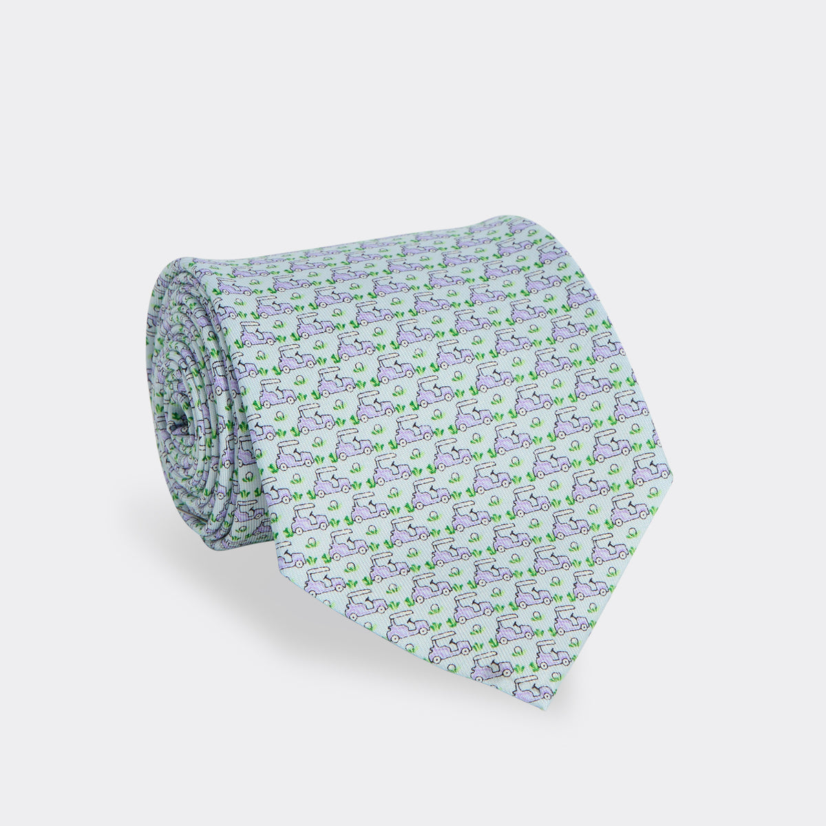 Vineyard Vines | Corbata de seda Mini Golf Carts para hombre