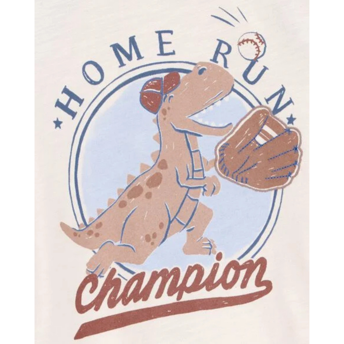 Carter's | Camiseta Manga Corta Dinosaur Champion
