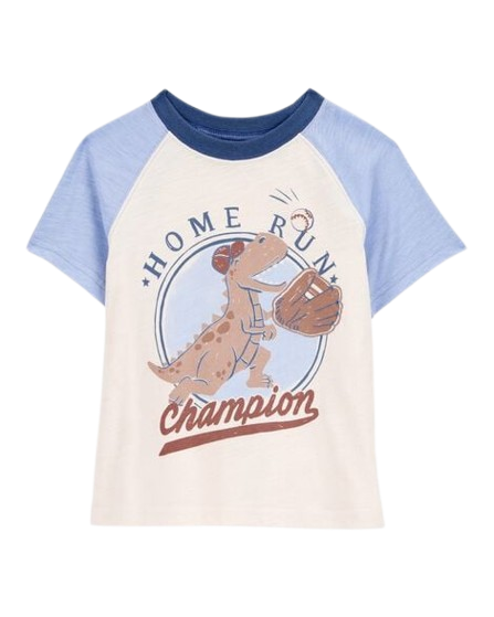 Carter's | Camiseta Manga de béisbol para Bebé