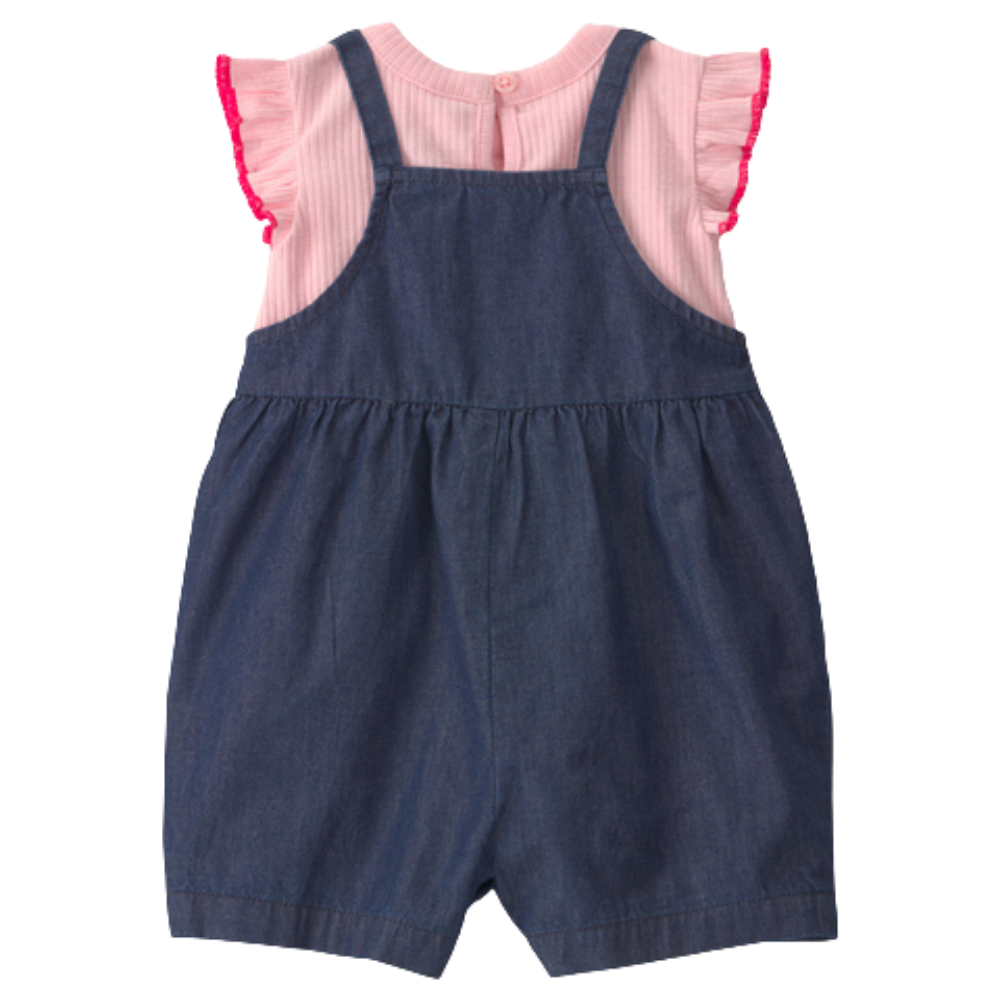 Carter's | Conjunto de 2 Piezas con Body de Cambray
