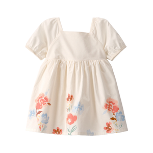 Carter's | Vestido Floral con Mangas Abullonadas