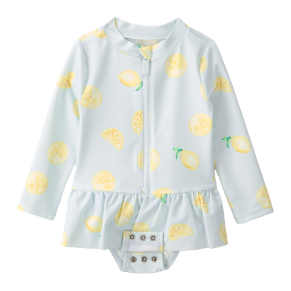 Carter's | Traje de Baño con Camiseta Protectora de Limón