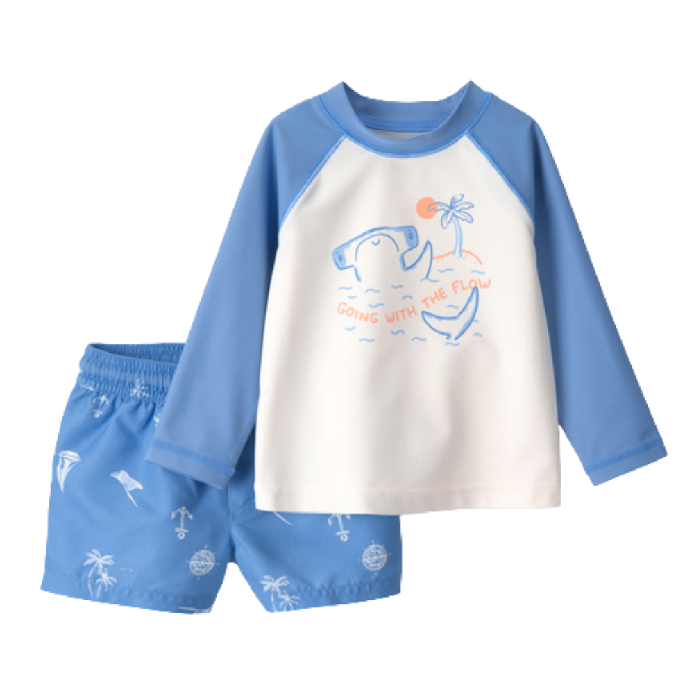 Carter's | Conjunto de Traje de Baño de 2 Piezas de Tiburón