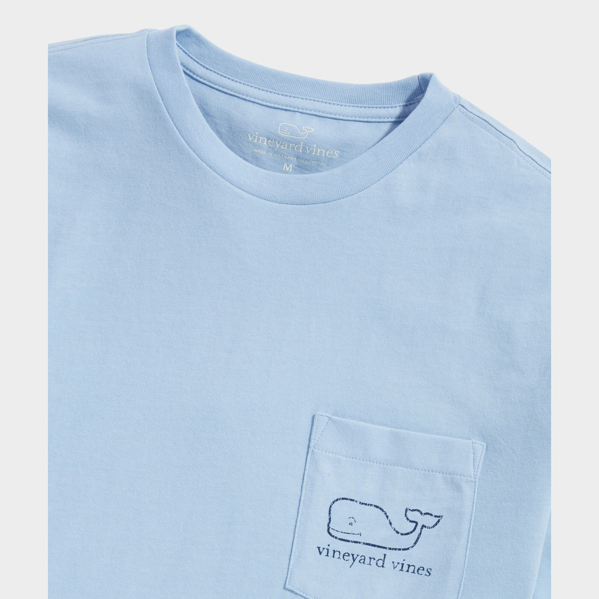 Vineyard Vines | de manga larga Vintage Whale Pocket Camiseta