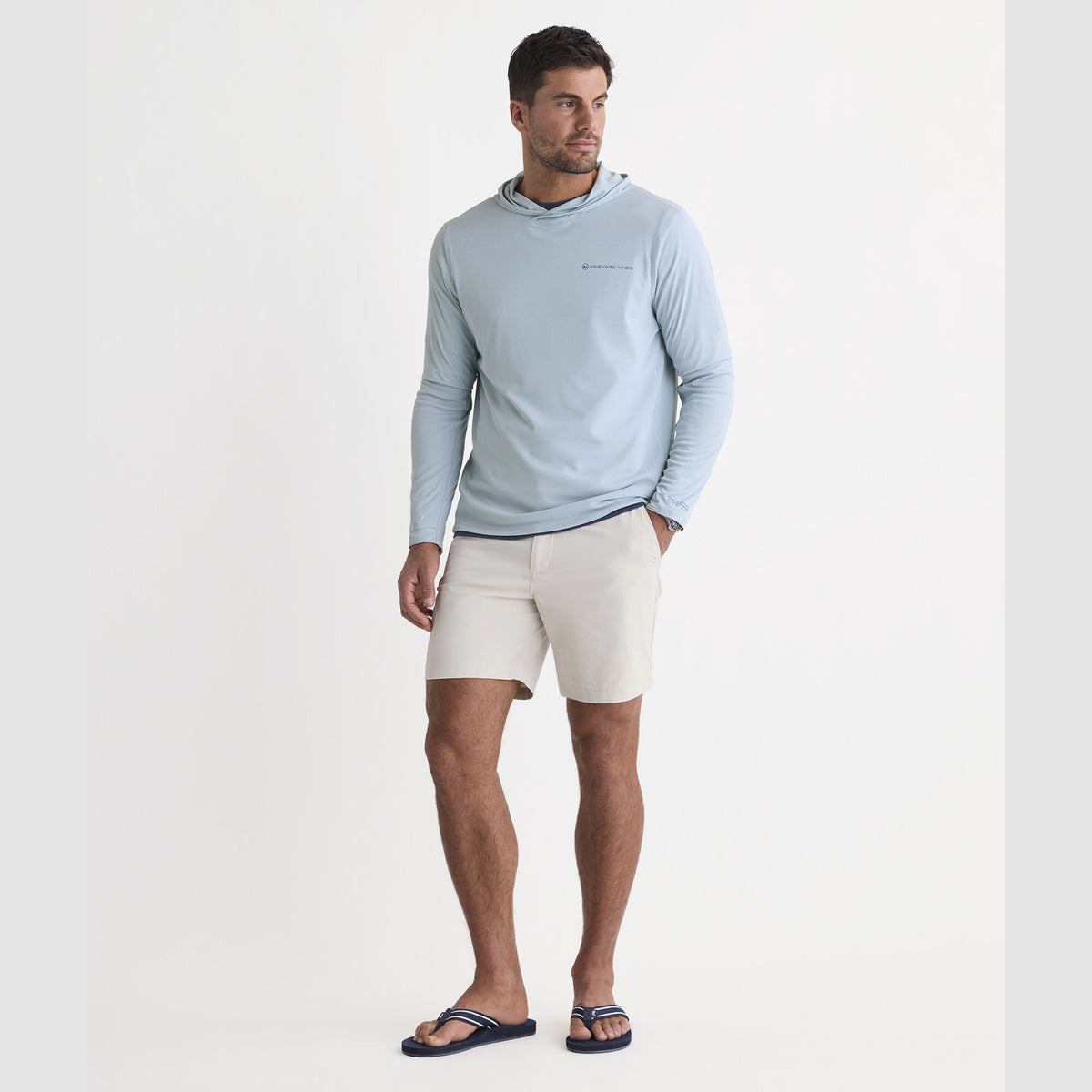 Vineyard Vines | Camiseta para hombre Sun Tech Hoo