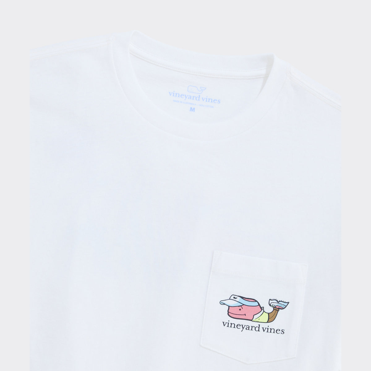 Vineyard Vines | Camiseta para hombre Golf Whale de manga corta