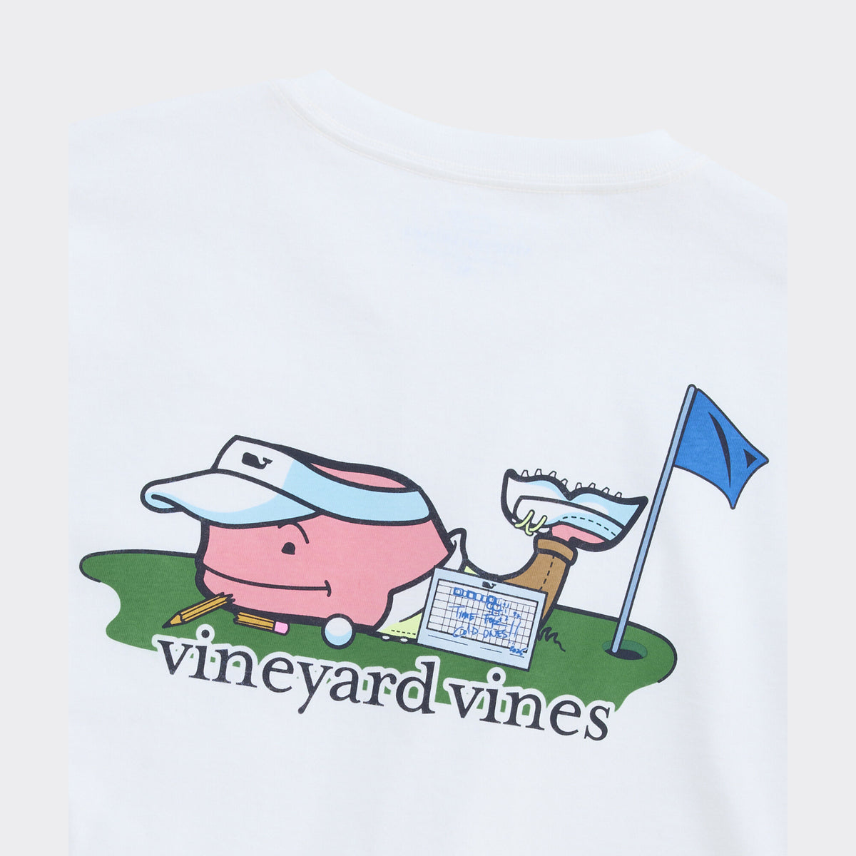 Vineyard Vines | Camiseta para hombre Golf Whale de manga corta