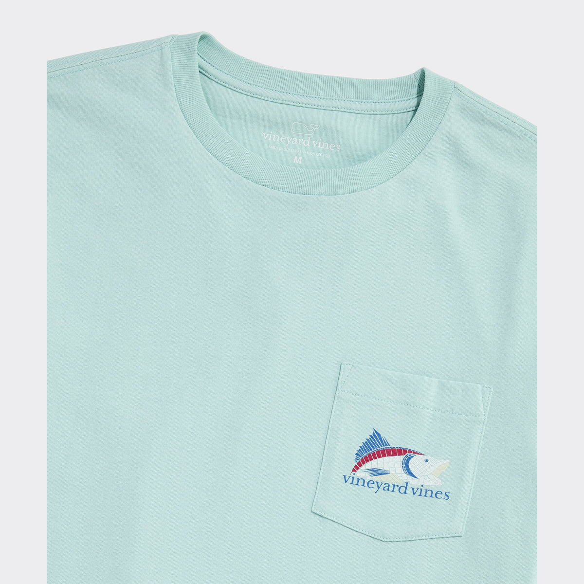 Vineyard Vines | Camiseta para hombre Tile Wahoo Fi