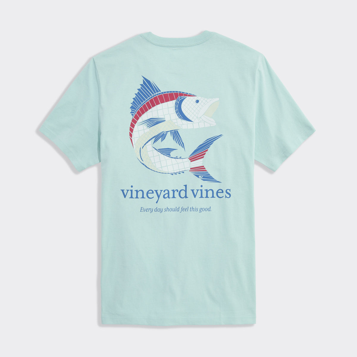 Vineyard Vines | Camiseta para hombre Tile Wahoo Fi