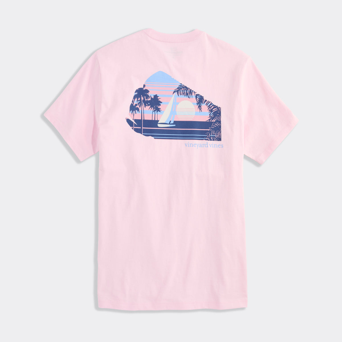 Vineyard Vines | Camiseta de manga corta con bolsillo Mahi Sunset para hombre