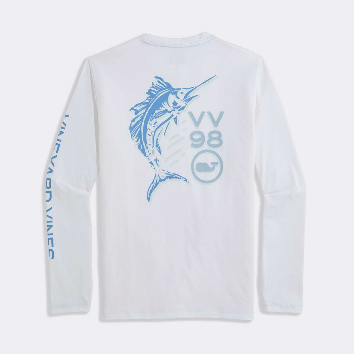 Vineyard Vines | Camiseta de manga larga VV98 Marlin para hombre
