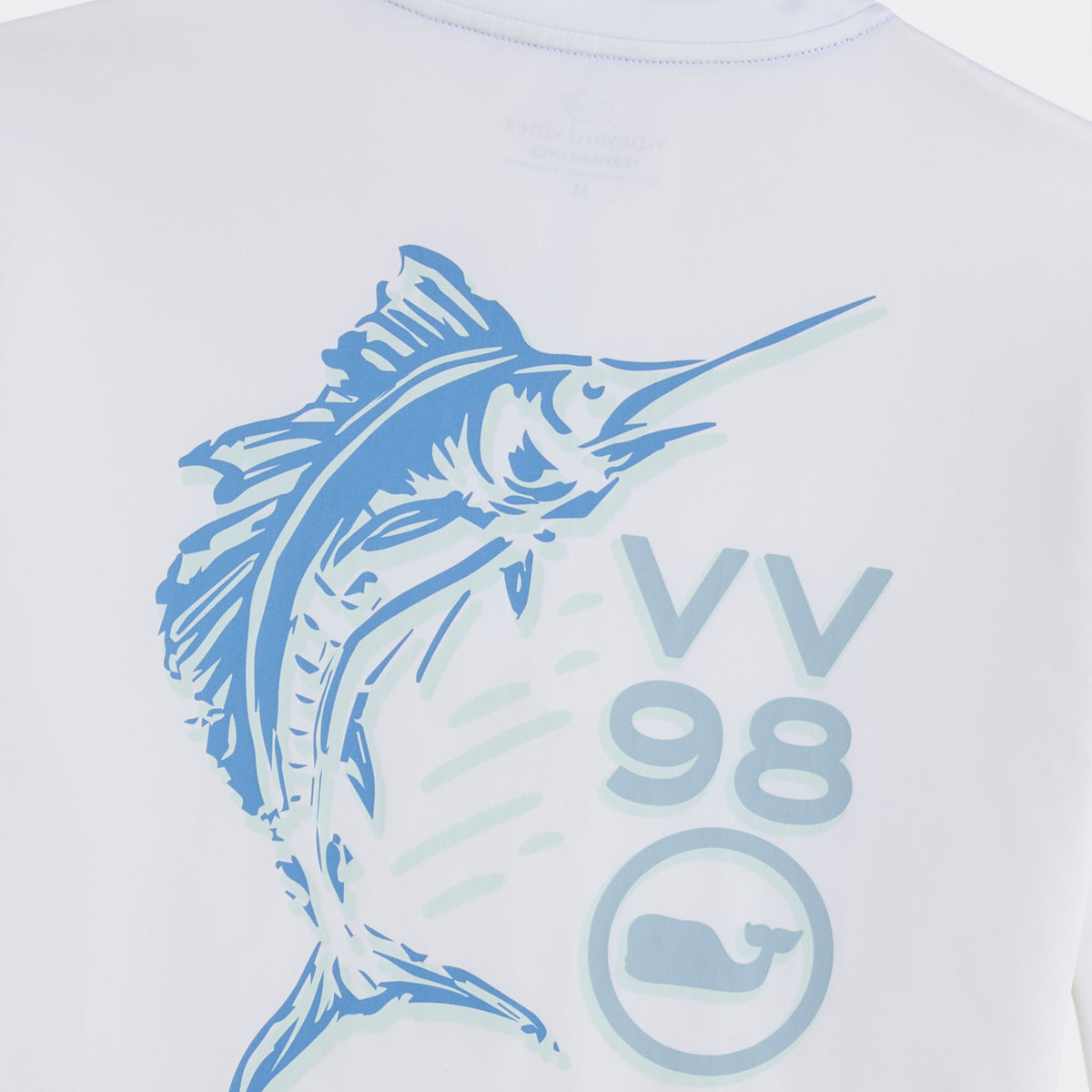 Vineyard Vines | Camiseta de manga larga VV98 Marlin para hombre