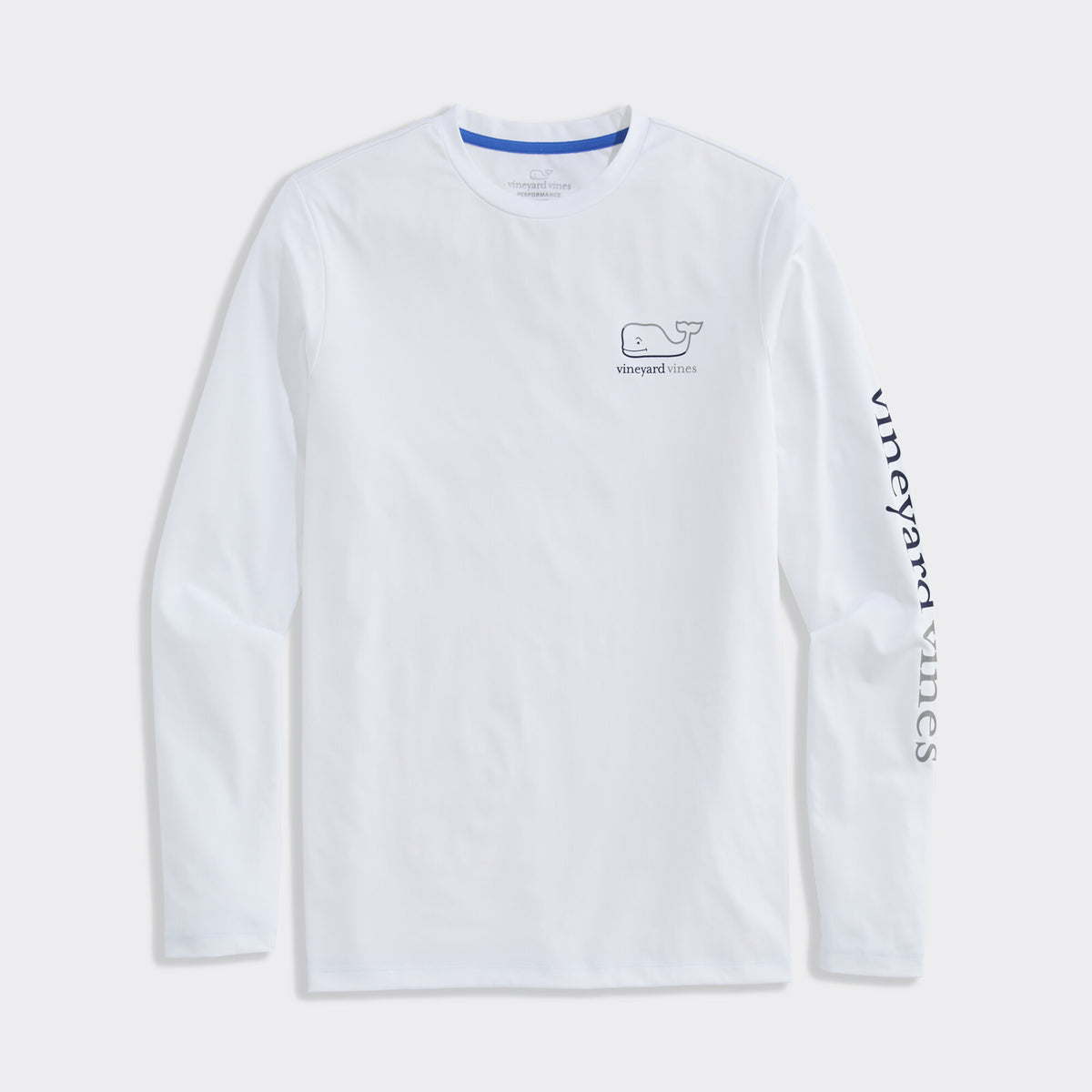 Vineyard Vines | Camiseta para hombre de manga larga Whale Harb