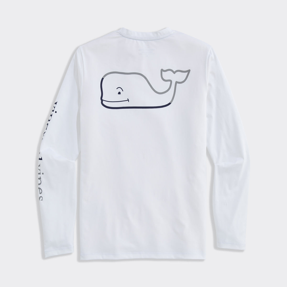 Vineyard Vines | Camiseta para hombre de manga larga Whale Harb