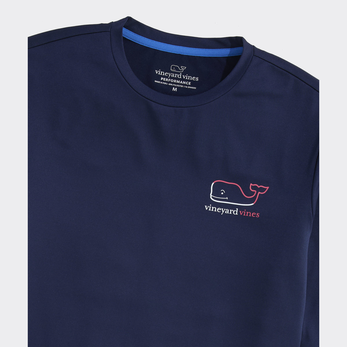 Vineyard Vines | Camiseta para hombre de manga larga Whale Harb