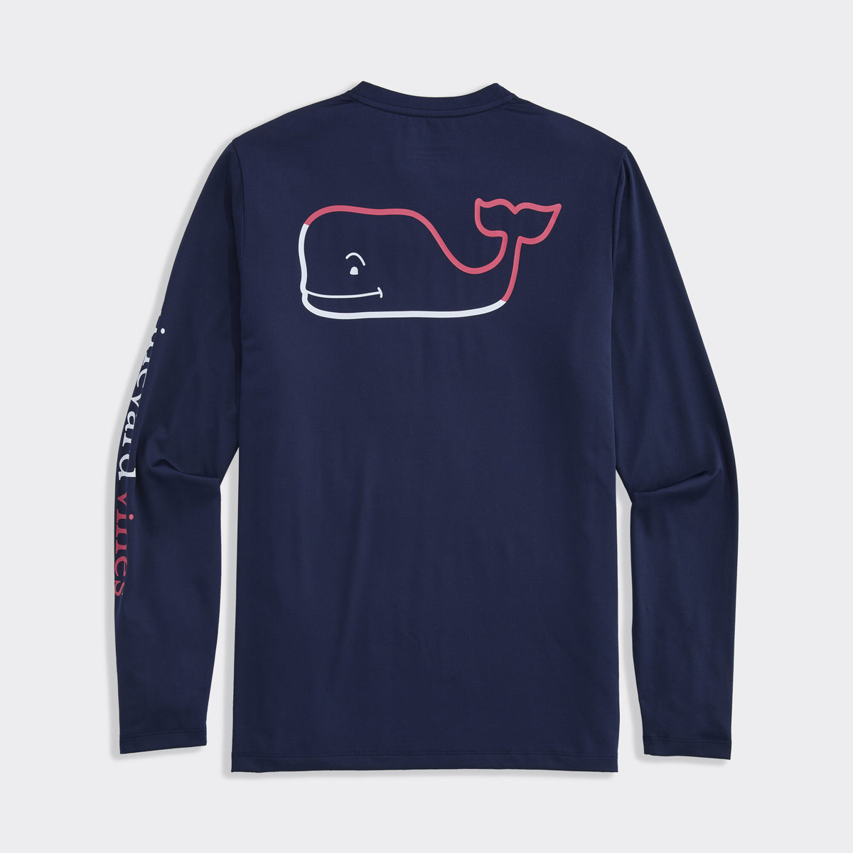 Vineyard Vines | Camiseta para hombre de manga larga Whale Harb