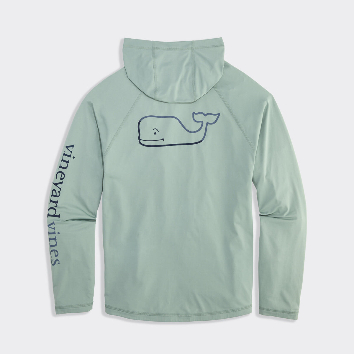 Vineyard Vines | Camiseta para hombre Burgee Whale de manga larga