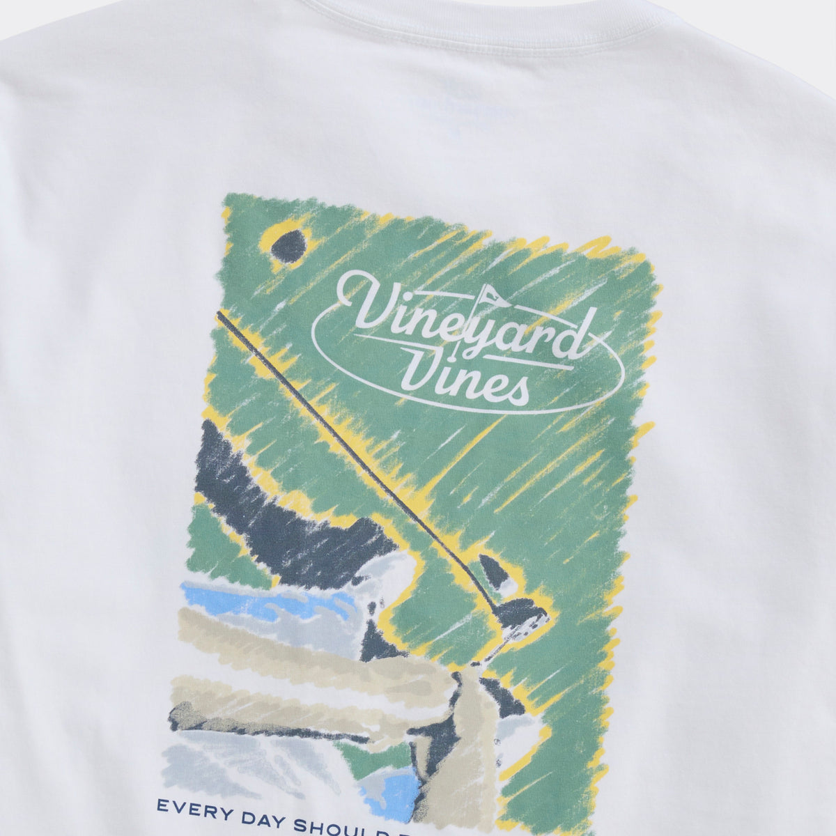 Vineyard Vines | Camiseta de manga corta con bolsillo Pastel Golf para hombre
