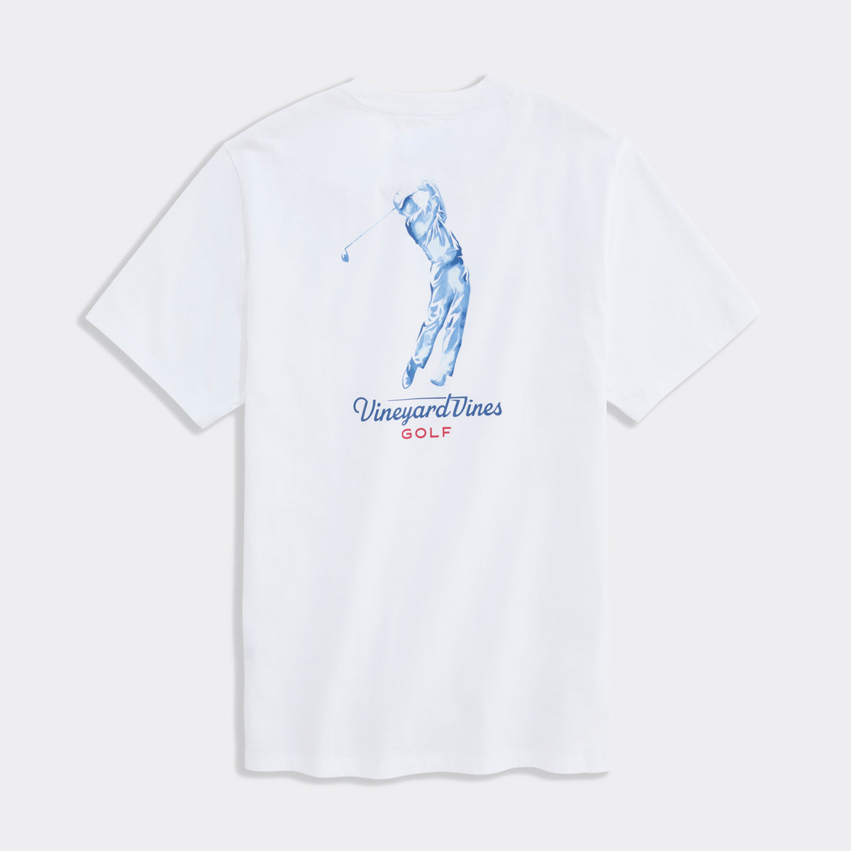 Vineyard Vines | Camiseta de manga corta con bolsillo Golf Swing Water Color para hombre