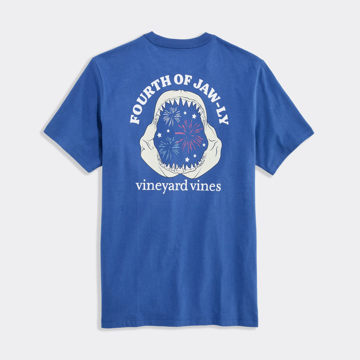 Vineyard Vines | Camiseta de manga corta con bolsillo Fourth of JAW-ly para hombre
