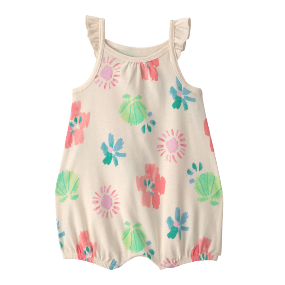 Carter's |  Romper Sin Mangas Con Estampado Summer Beach