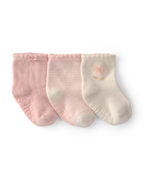 Carter's | Paquete de 3 Pares de Calcetines para Bebé
