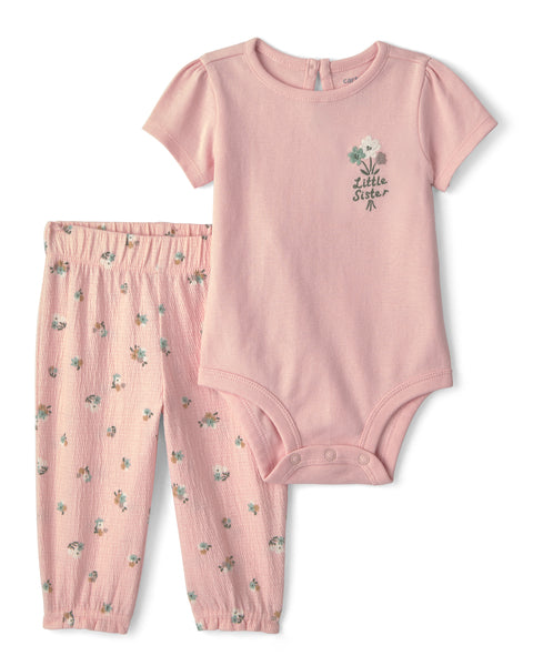 Carter's | Conjunto de Body Y Pantalón de Rayas para Bebé