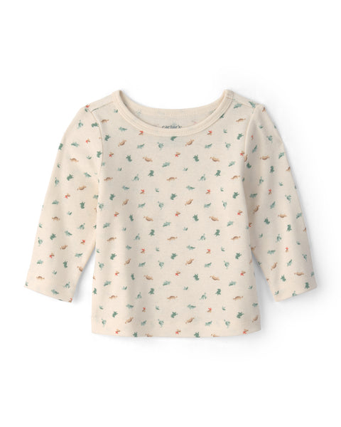 Carter's | Conjunto de Overol Y Body Floral para Bebé