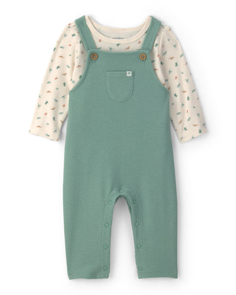 Carter's | Conjunto de Overol Y Body Floral para Bebé