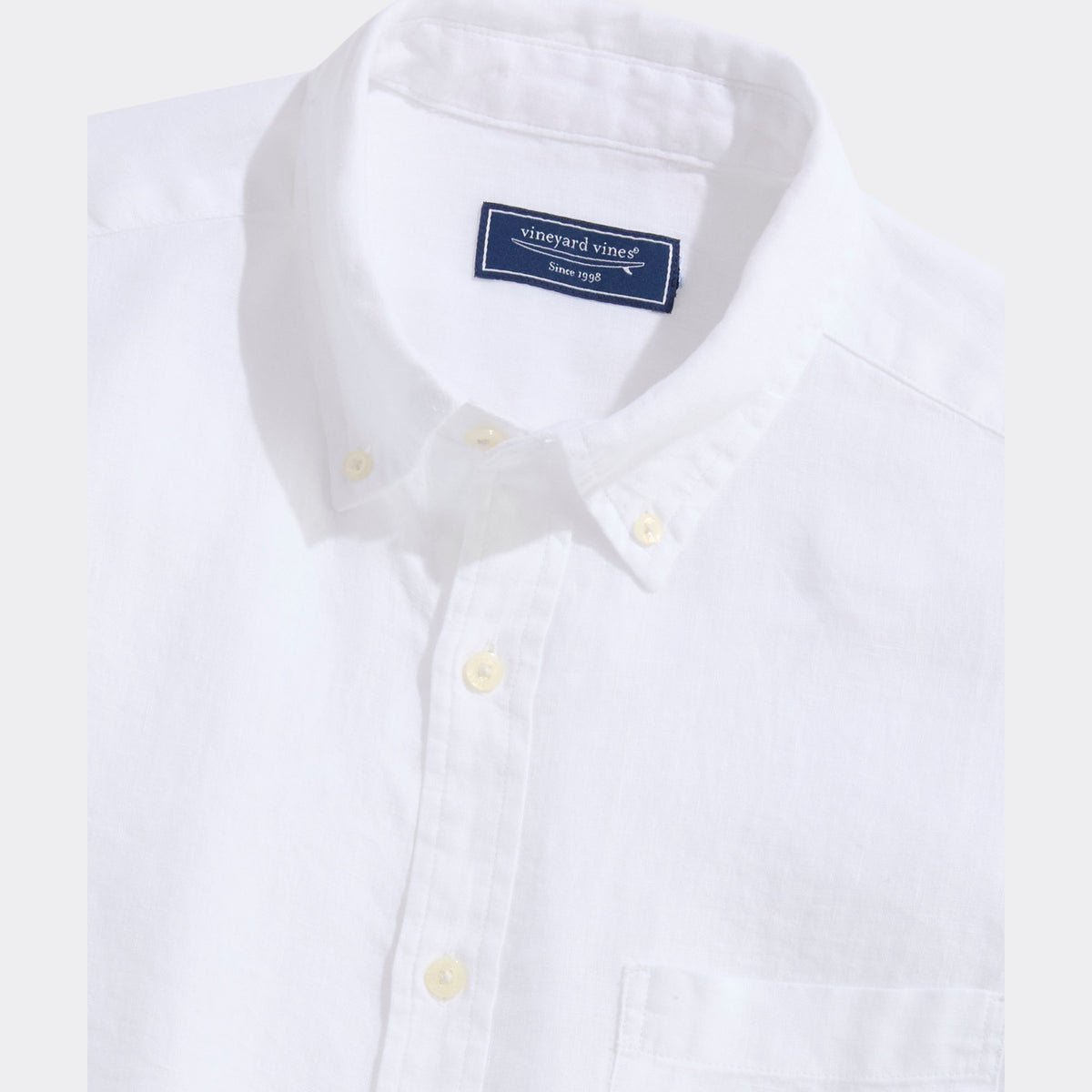 Vineyard Vines | Camisa Surfside Solid Linen para hombre
