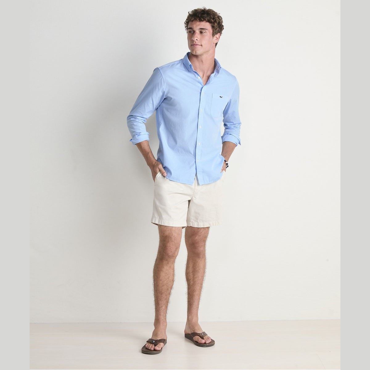 Vineyard Vines | Camisa para hombre Shoreline Sld Slt