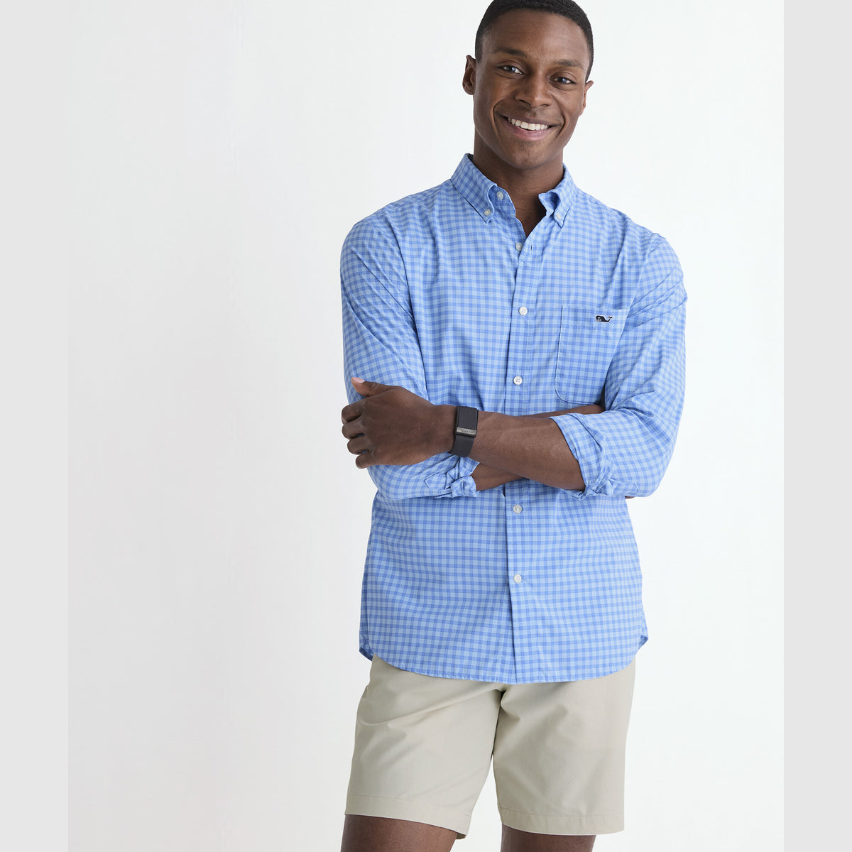 Vineyard Vines | Camisa para hombre Lemon Shark Ghm