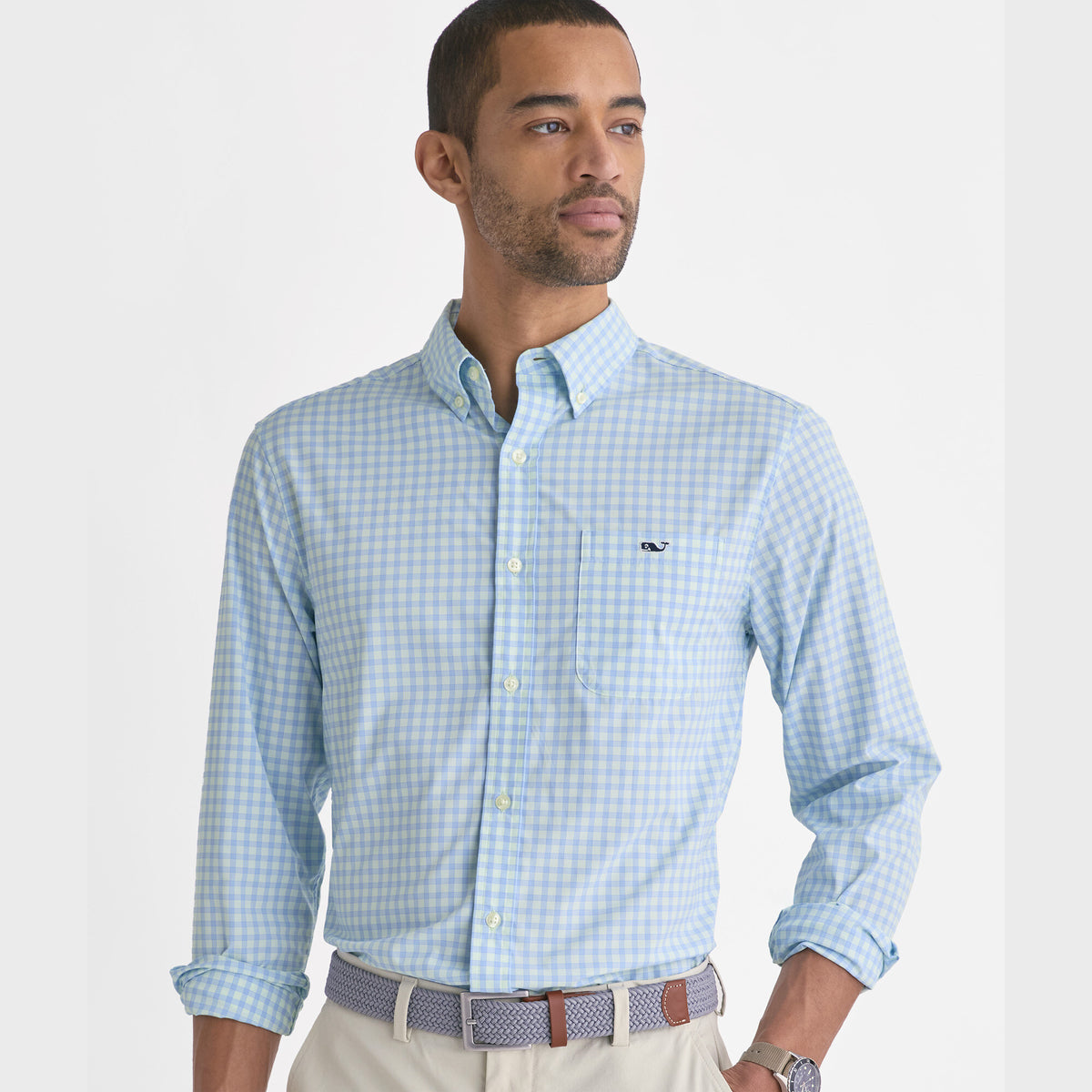 Vineyard Vines | Camisa para hombre Lemon Shark Ghm