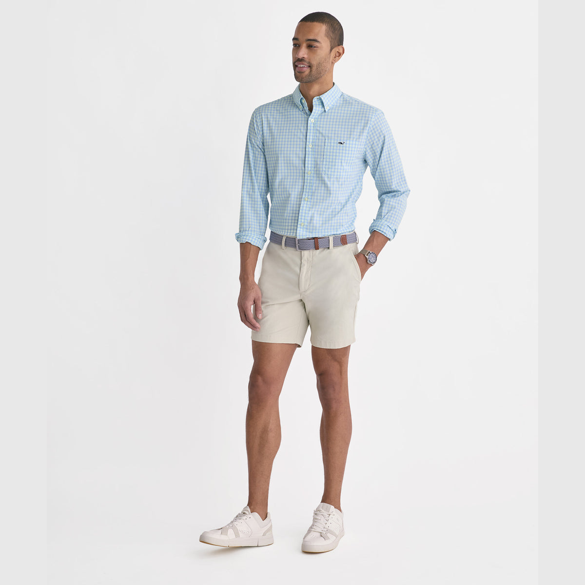 Vineyard Vines | Camisa para hombre Lemon Shark Ghm
