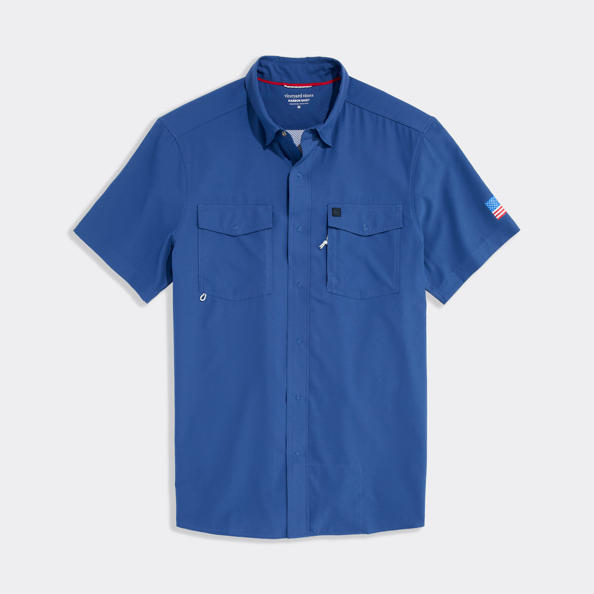 Vineyard Vines | Camisa de manga corta Americana Harbor para hombre