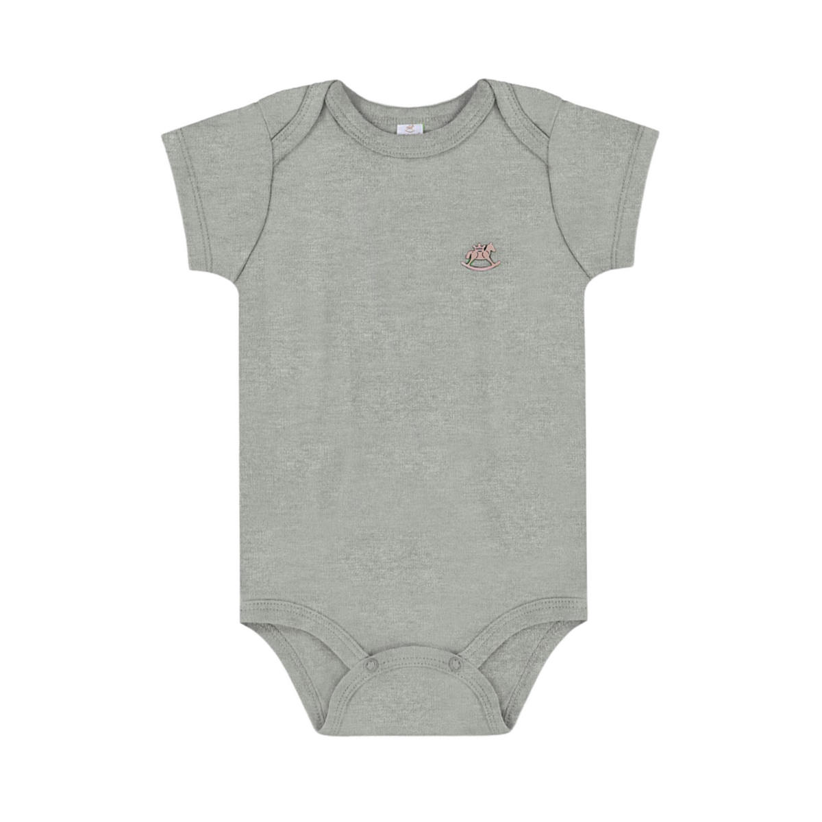 Up Baby | Body Manga Corta de Algodón para Bebés