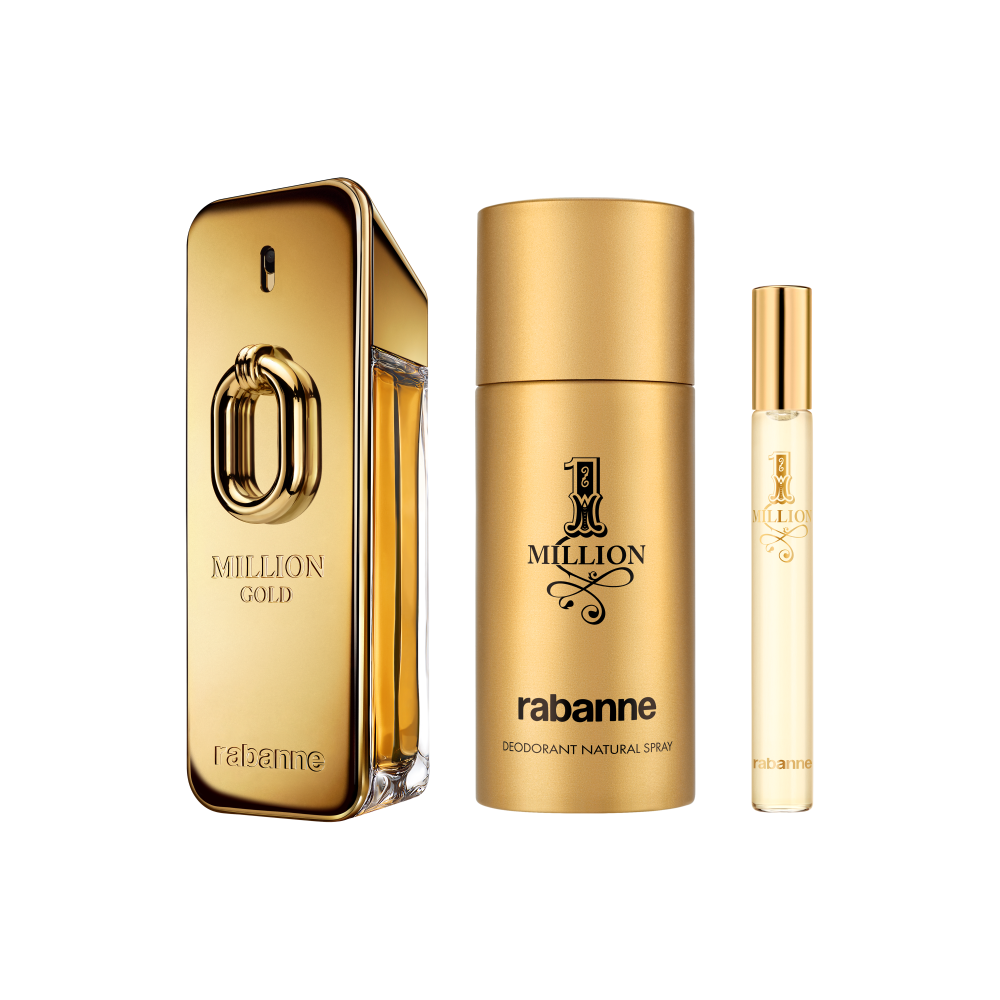 香水(男性用) rabanne MILLION GOLD Eau de Parfum 100ml Rabanne | Set Million Gold Eau De Parfum Intense - Felix Online