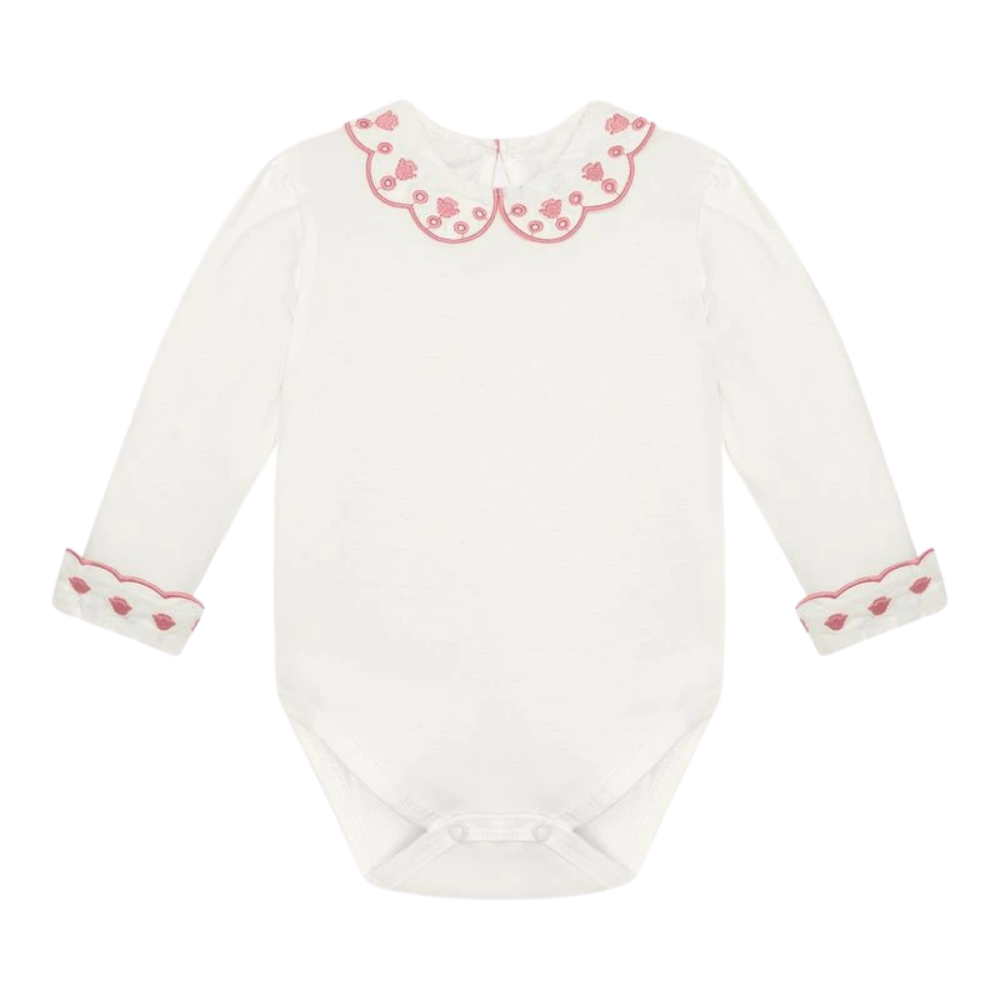 Milon | Conjunto de Body y Traje Cortado a Laser para Niña Bebé