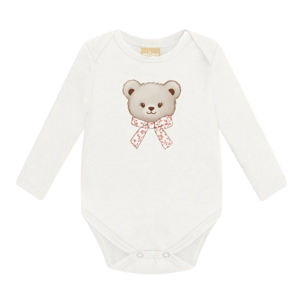 Milon | Conjunto con Estampado de Flores para Niña Bebé