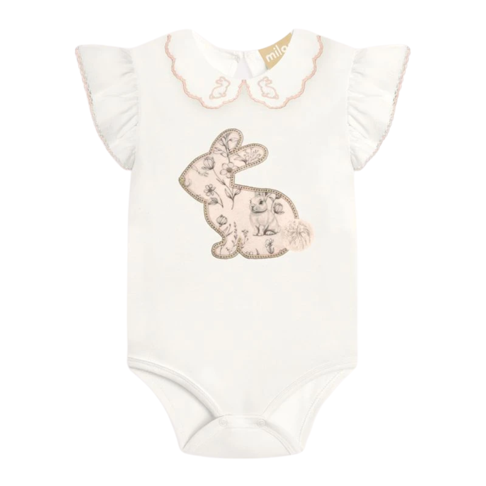 Milon | Conjunto con estampado de conejos para Niña Bebé