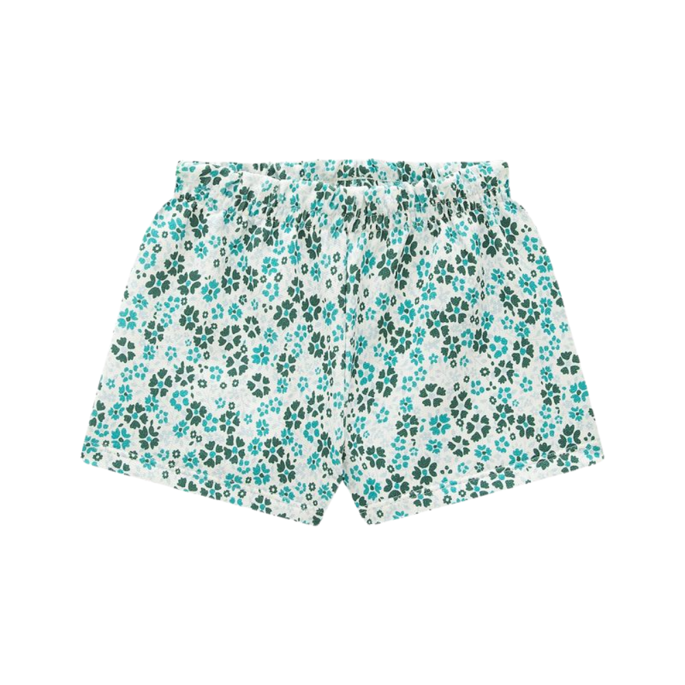 Milon | Conjunto de Camiseta y Short con Estampado de Flor Niña