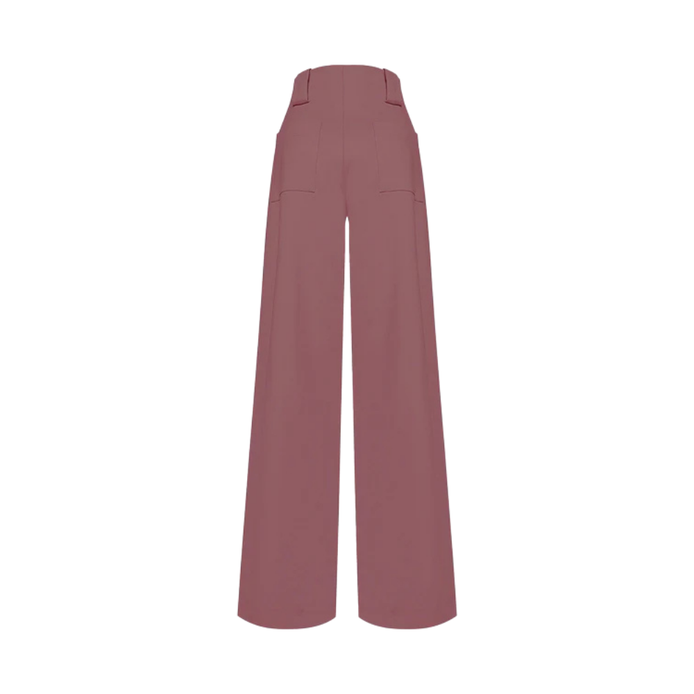 Pantalón New Paulette Mujer Padova - color Negro detalle cintura