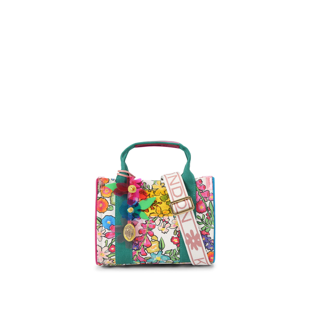 Kurt Geiger | Bolso Tote XS Southbank Floral Multicolor