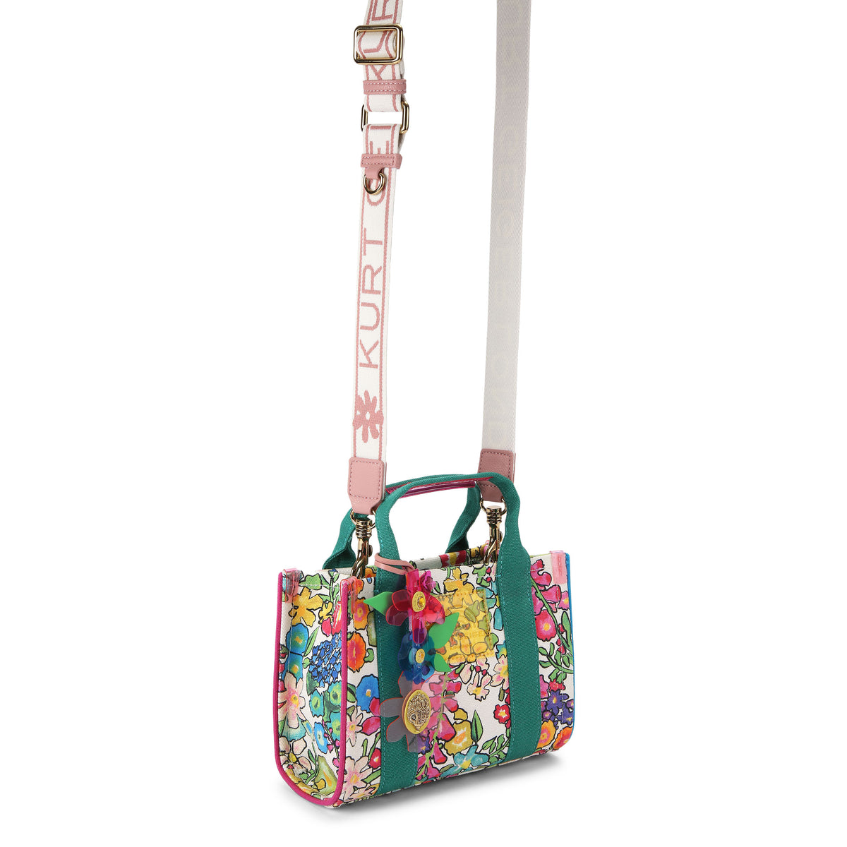 Kurt Geiger | Bolso Tote XS Southbank Floral Multicolor