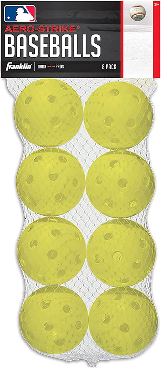 Mlb 8Pk 70Mm Plastic Baseballs
